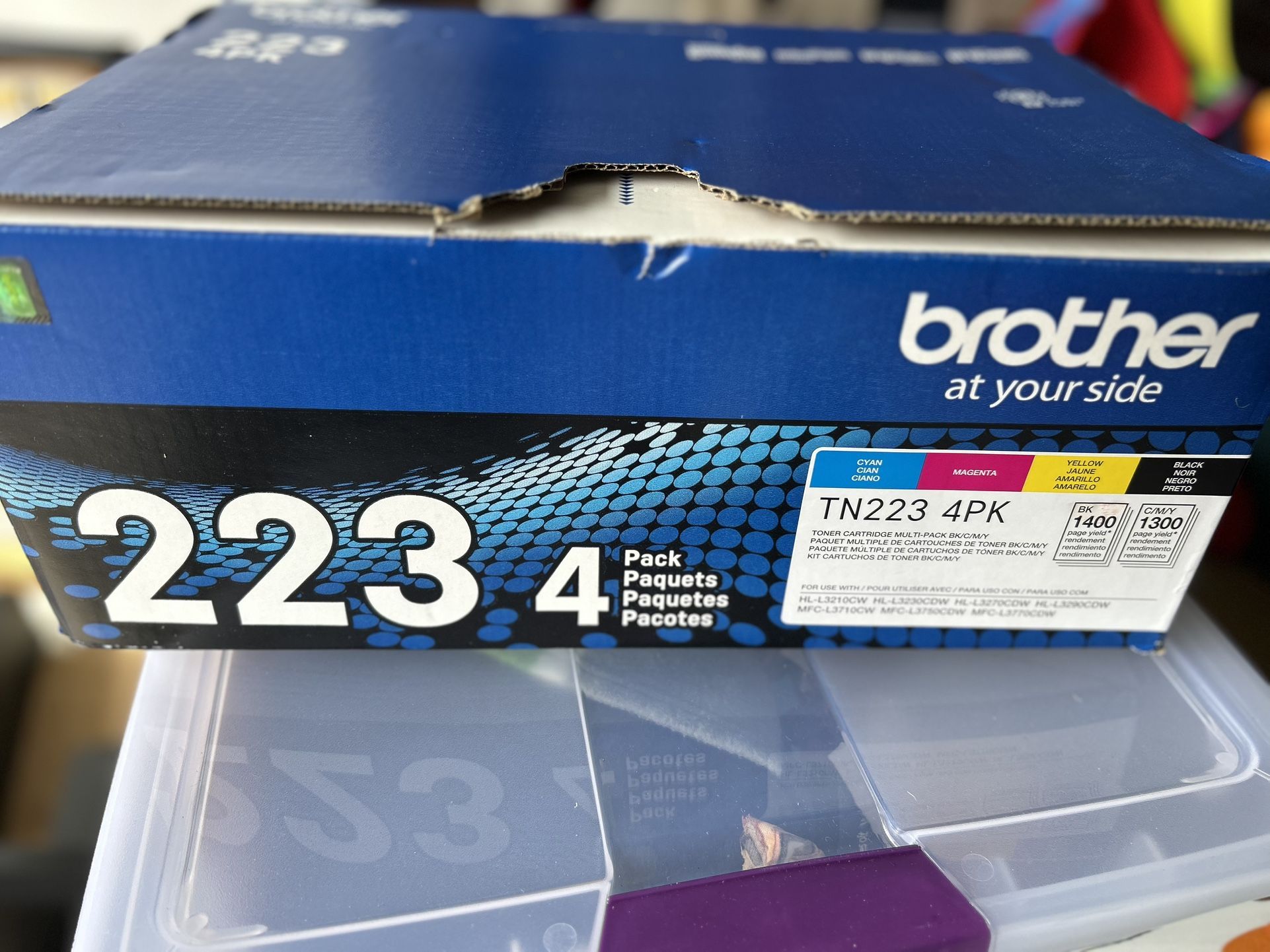 BRAND NEW Brother Printer Ink 223 4pack