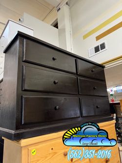 Six drawer dresser pinewood cajonera Comoda mueble chest