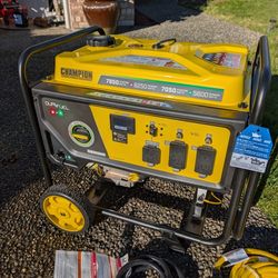 Mint Condition Dual Fuel Generator