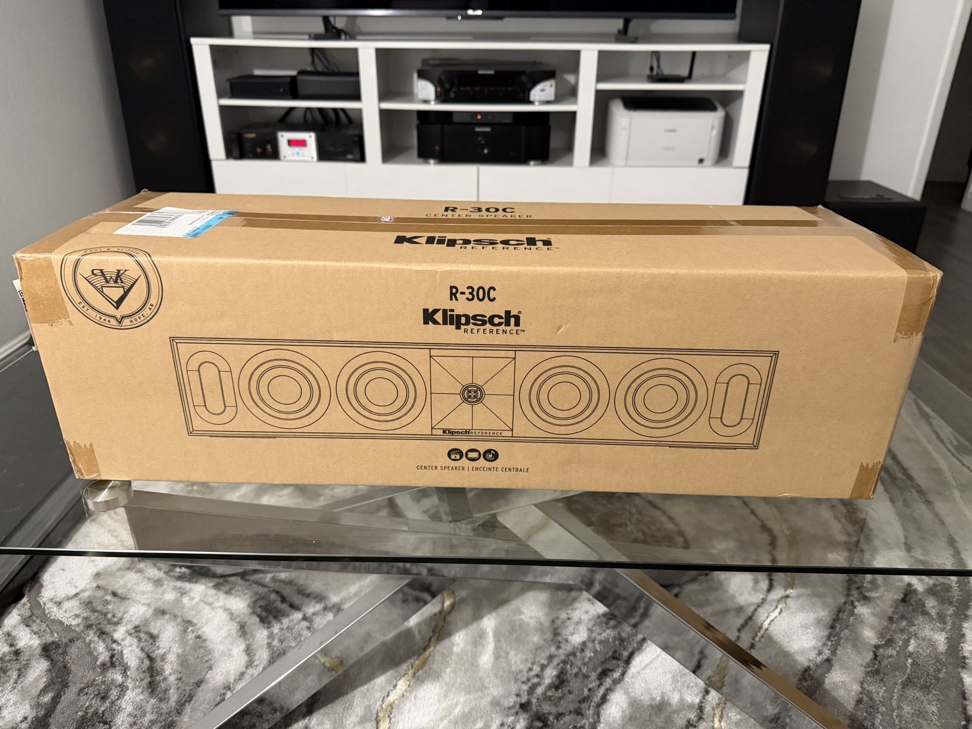 Klipsch R-30C Factory Sealed NEW