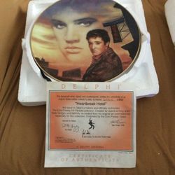 Elvis Collector Plate “Heartbreak Hotel”
