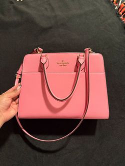 Kate Spade Staci Medium Saffiano Leather Satchel - Pink / Coral