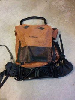 Camping bag and utensils