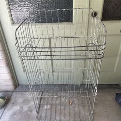 Shelf Industrial Vintage 1940s Metal Storage