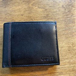 Black Men’s Never Used Guess Wallet/ Read Description 