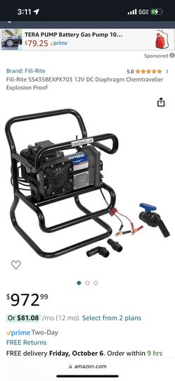 New Portable Chemical Pump