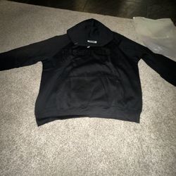 Black Essentials hoodie