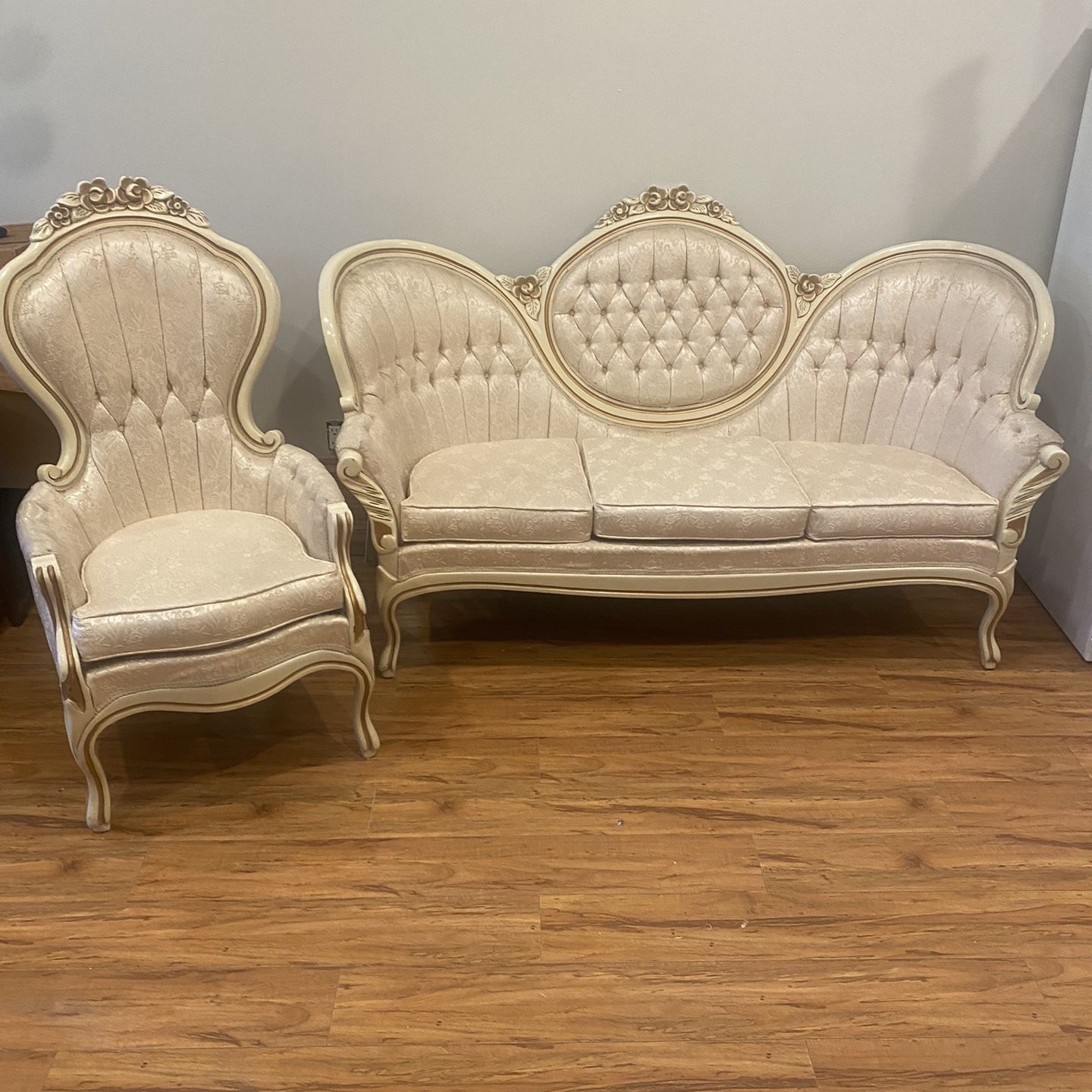 Sofa Kimball Victorian Style Sofa And Chair 