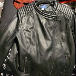 Simply STYLED LEATHER JACKET biker Style