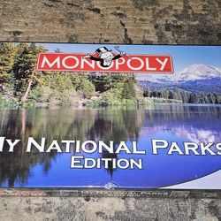 Monopoly My National Parks Edition (2008) Customize W/over 100 National Parks!!! Brand New Factory Sealed!
