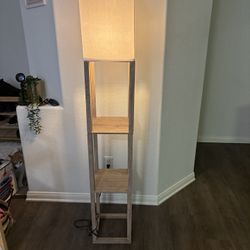 Lamp With Shelf’s Great Condition 