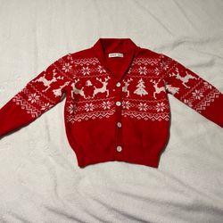 Christmas Reindeer Cardigan Sweater