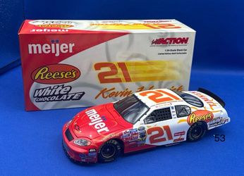 Action Racing 1:24 Kevin Harvick #21 Reeses/ White Chocolate / Meijer