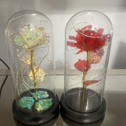 Valentines Rose Globe