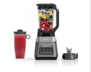 Ninja TotalCrush Blender Professional Duo w/Auto-iQ, Dark Silver