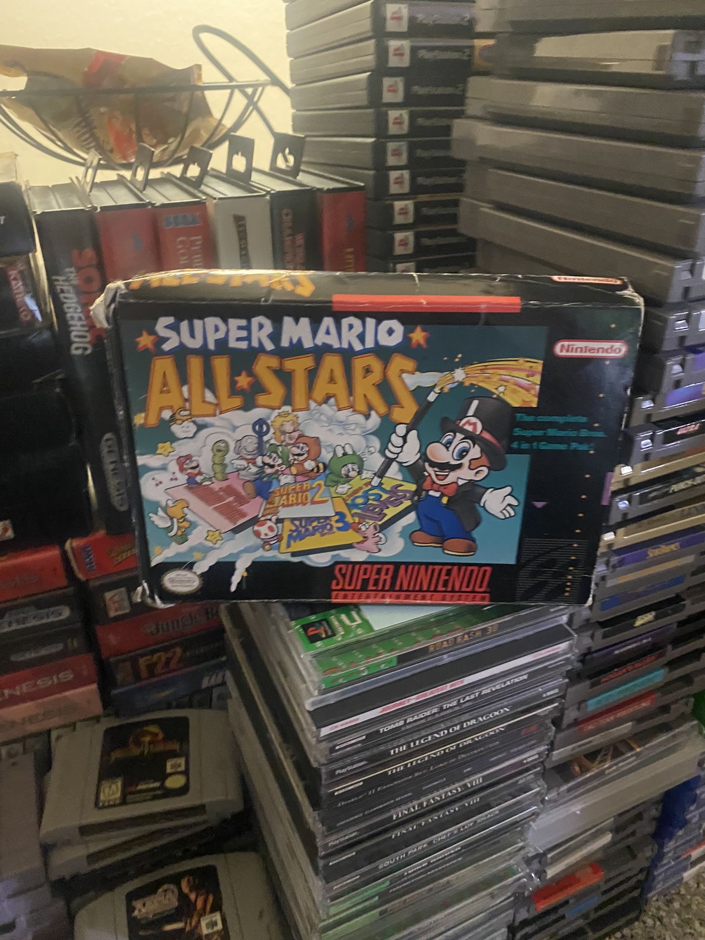Super Nintendo Super Mario World All Star