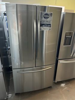 NEW OPEN BOX SAMSUNG FRENCH STYLE REFRIGERATOR
