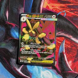 Mega Lopunny SIR #128 Phantasmal Flame NM Special Illustration Rare Pokémon Card
