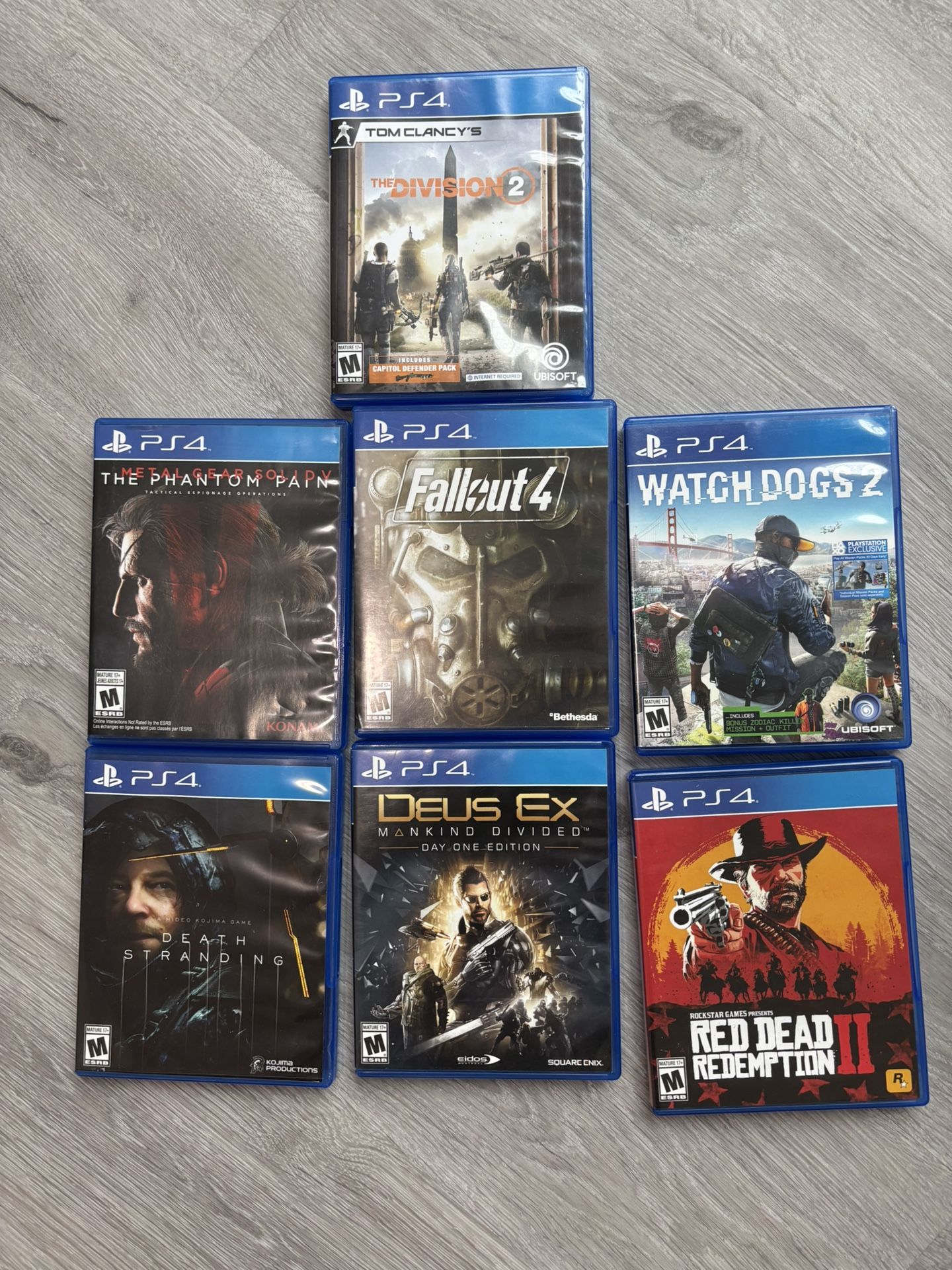 🎮 PS4 Games for Sale - Great Condition! Price Per Game 🎮
