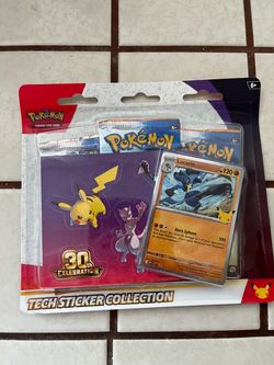 Pokemon 30 Celebration Tech Sticker