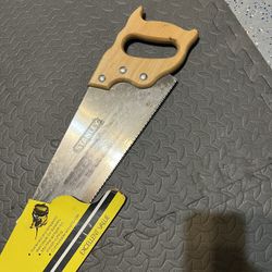 Stanley Saw 8 Point 26”Wood Handled Crosscut Saw 