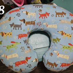 Baby Boppy Pillow With Cover 