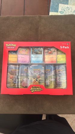 Pokémon TCG Mega Evolution Ascended Heroes 5-Pack