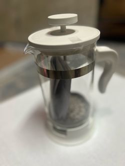 Glass French Press — $15