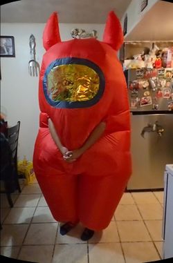 Among us I flatbed Halloween costume