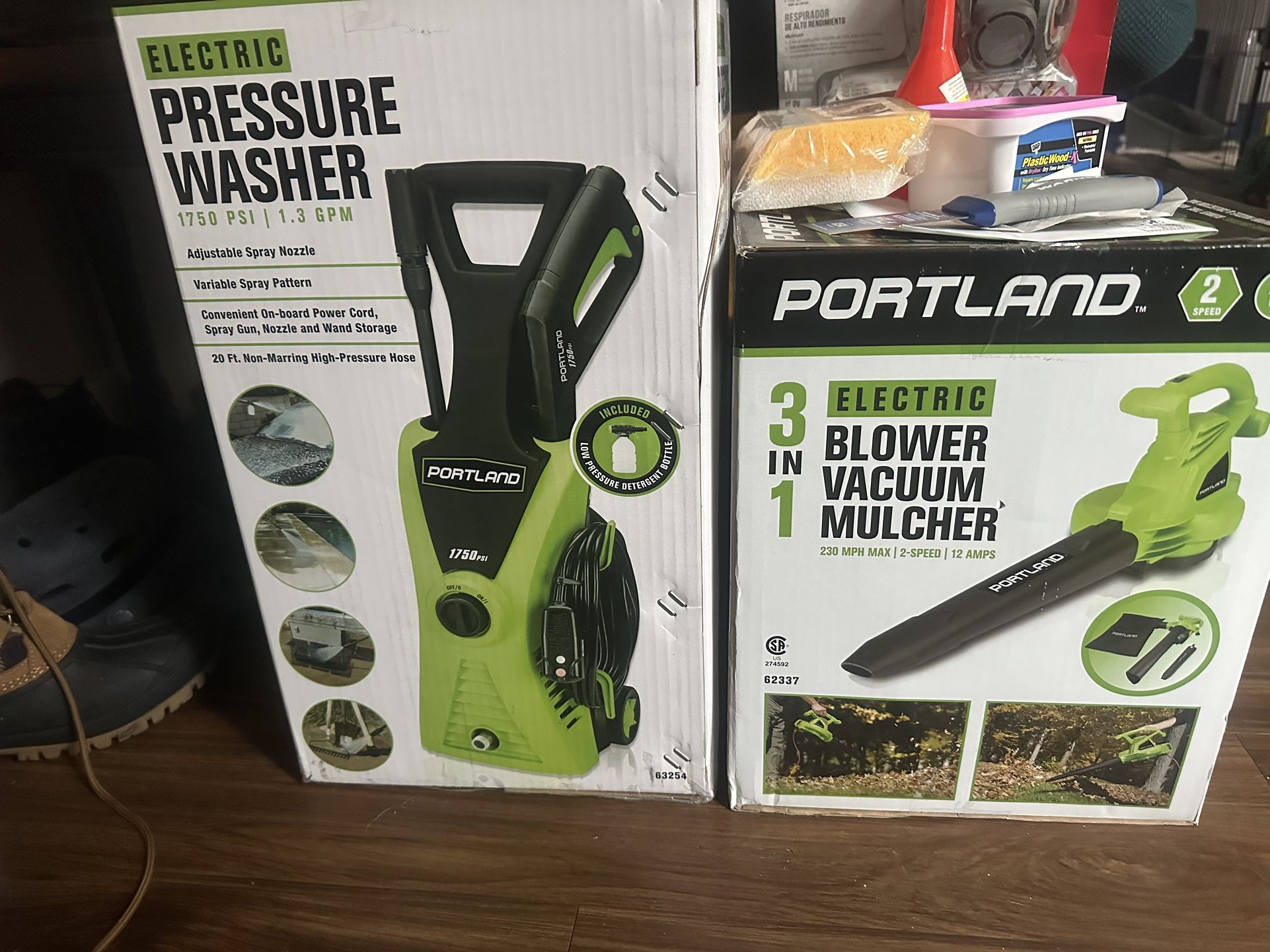 Pressure Washer & Leaf Bagger/Blower