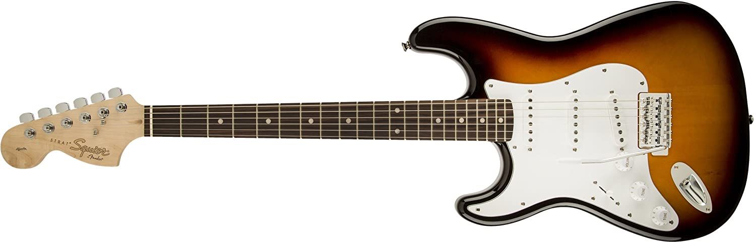 Fender Electric guitar and amp