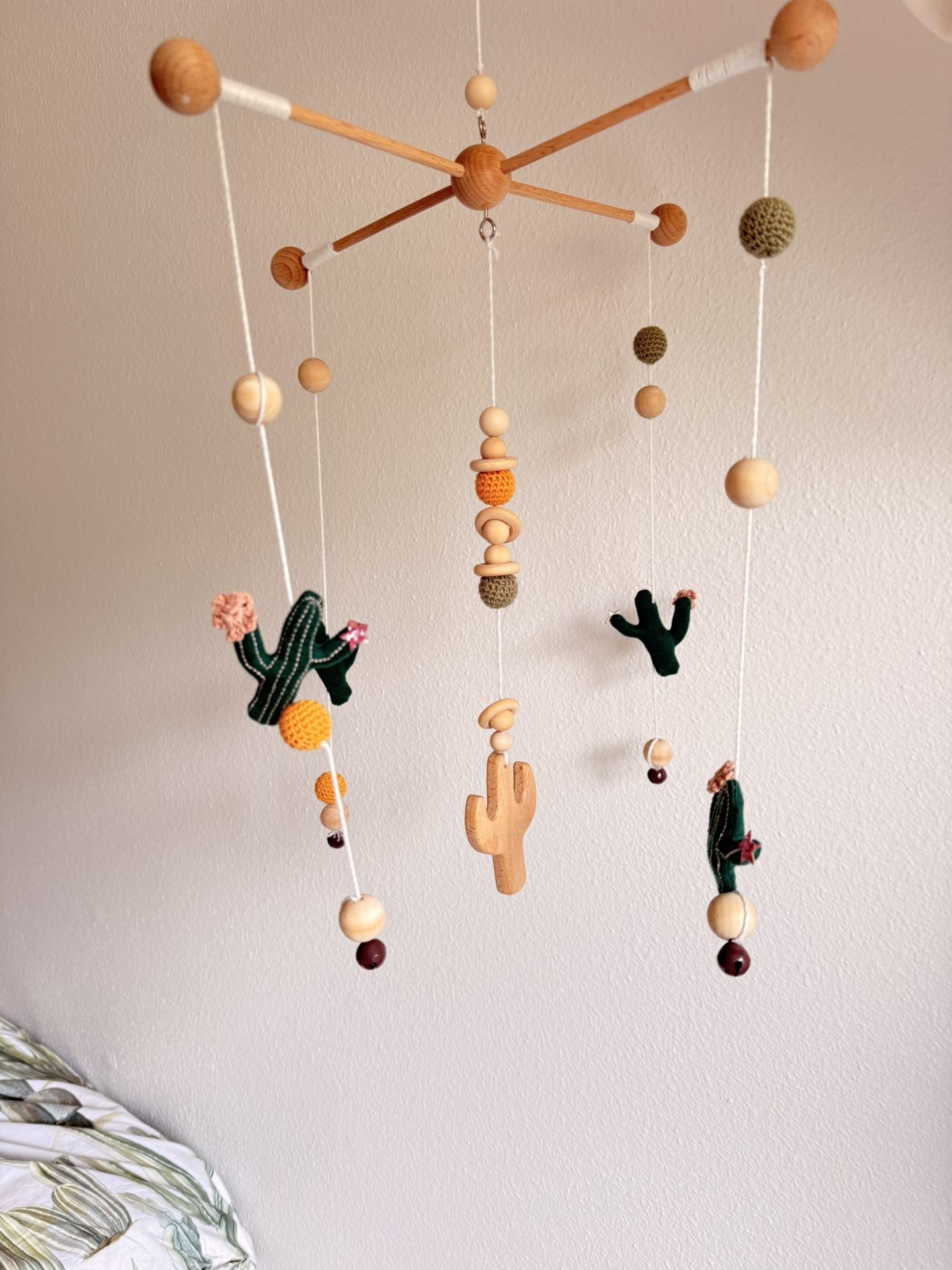 Cactus Baby Mobile - Like New