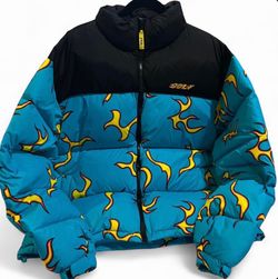 Golf Wang Flames puffer jacket