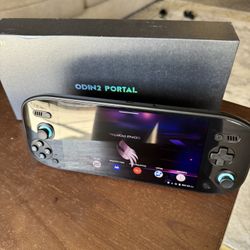 Open box, New Odin 2 portal Oled Handheld Gaming Console for sale.