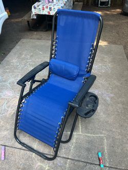 Zero gravity camp chair