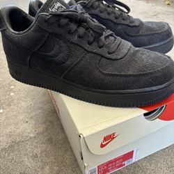 Stussy Black AF1