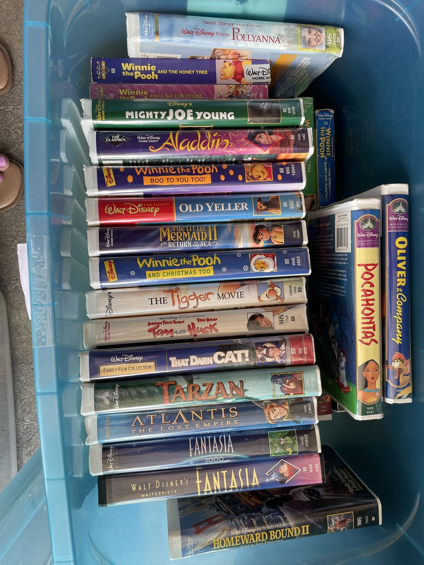 Disney VHS movies