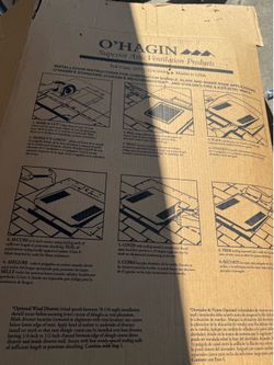 (Total of 4)O’ hangin low profile roof vent