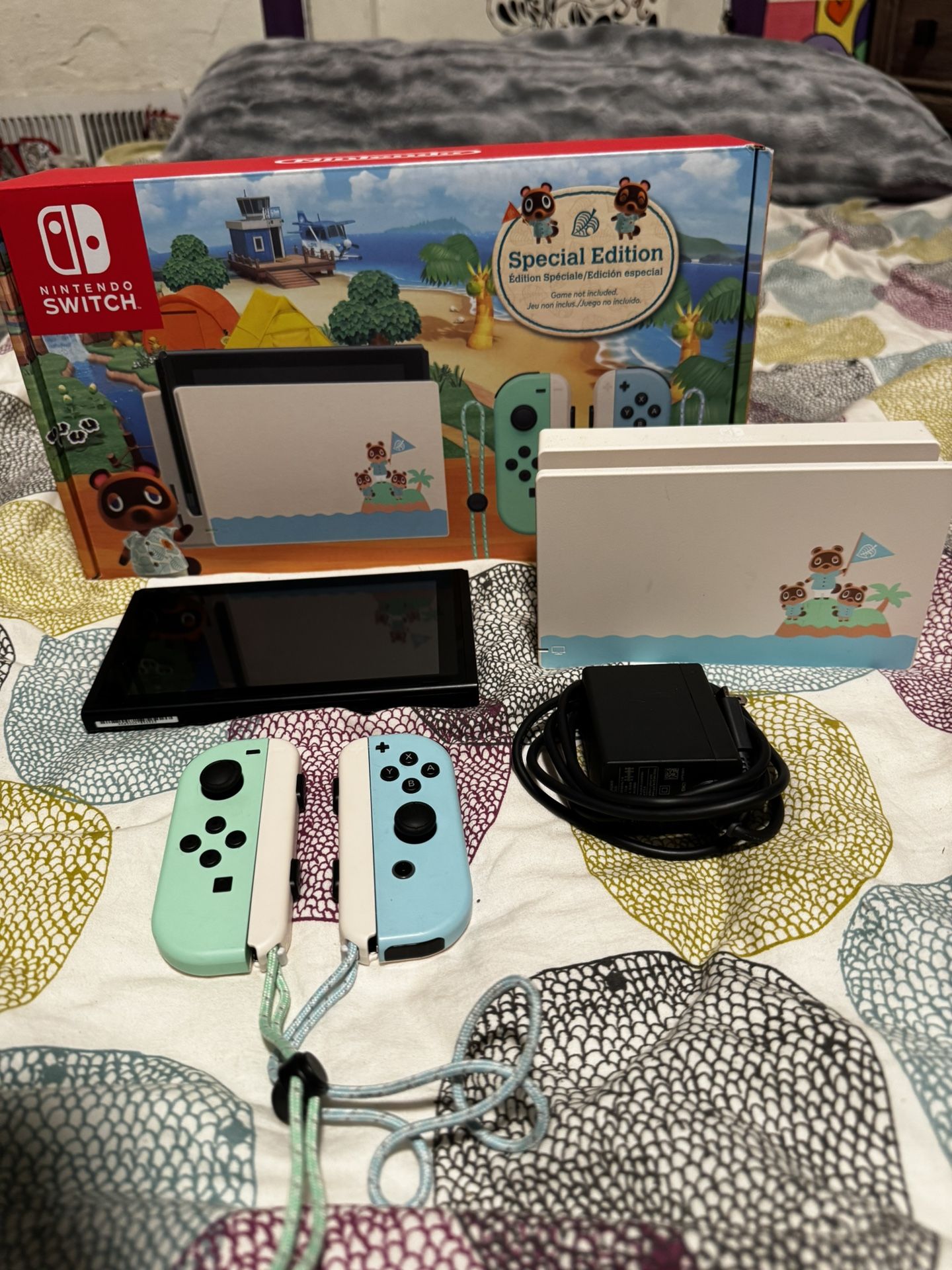 nintendo switch animal crossing edition