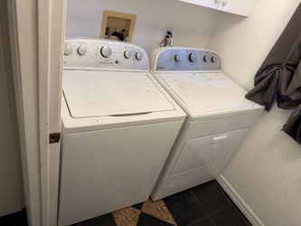 Washer and dryer