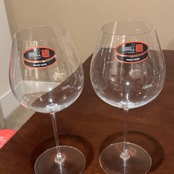 Riedel Old World Pinot Noir Glasses - Brand New