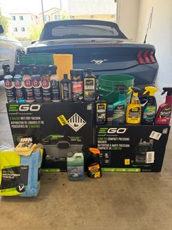 Full mobile auto detailer / paint correction setup