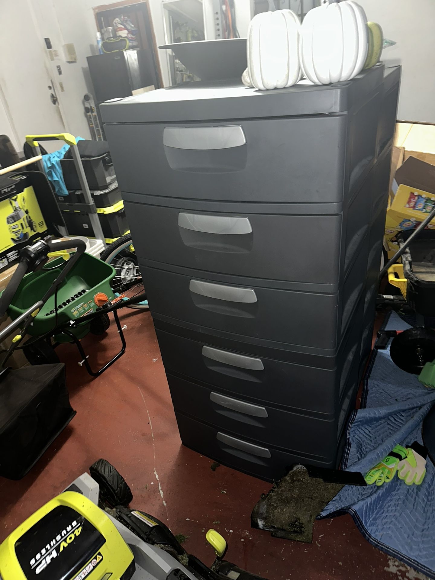 12 Plastic Storage Drawers