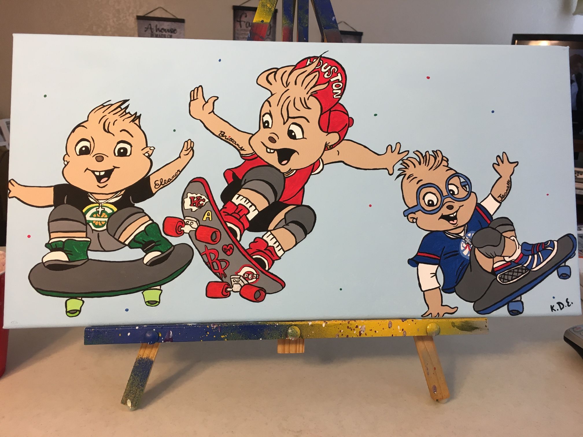 Alvin & The Chipmunks Skateboard
