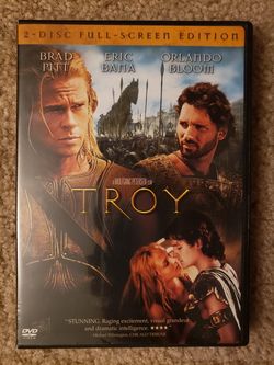 Troy (DVD, 2005, 2-Disc Set, Widescreen) Case Only