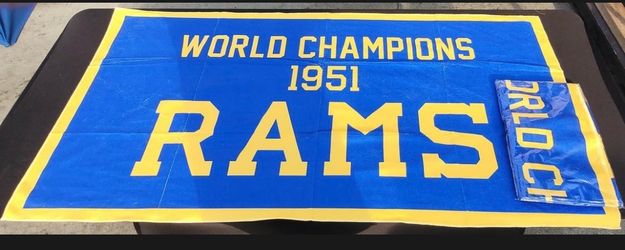 Rams 1951 World Championship Towel