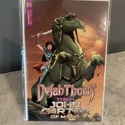 Dejah Thoris Versus John Carter #1 (Dynamite Entertainment, 2021) Miracolo Variant Cover