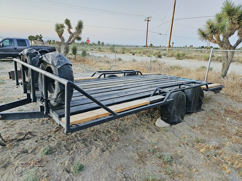 Car/Truck Hauler Custom Rebuilt Rock Crawler/Trophy Truck Trailer