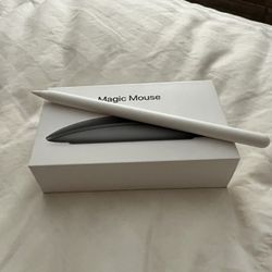 Apple Magic Mouse And Magic Pen