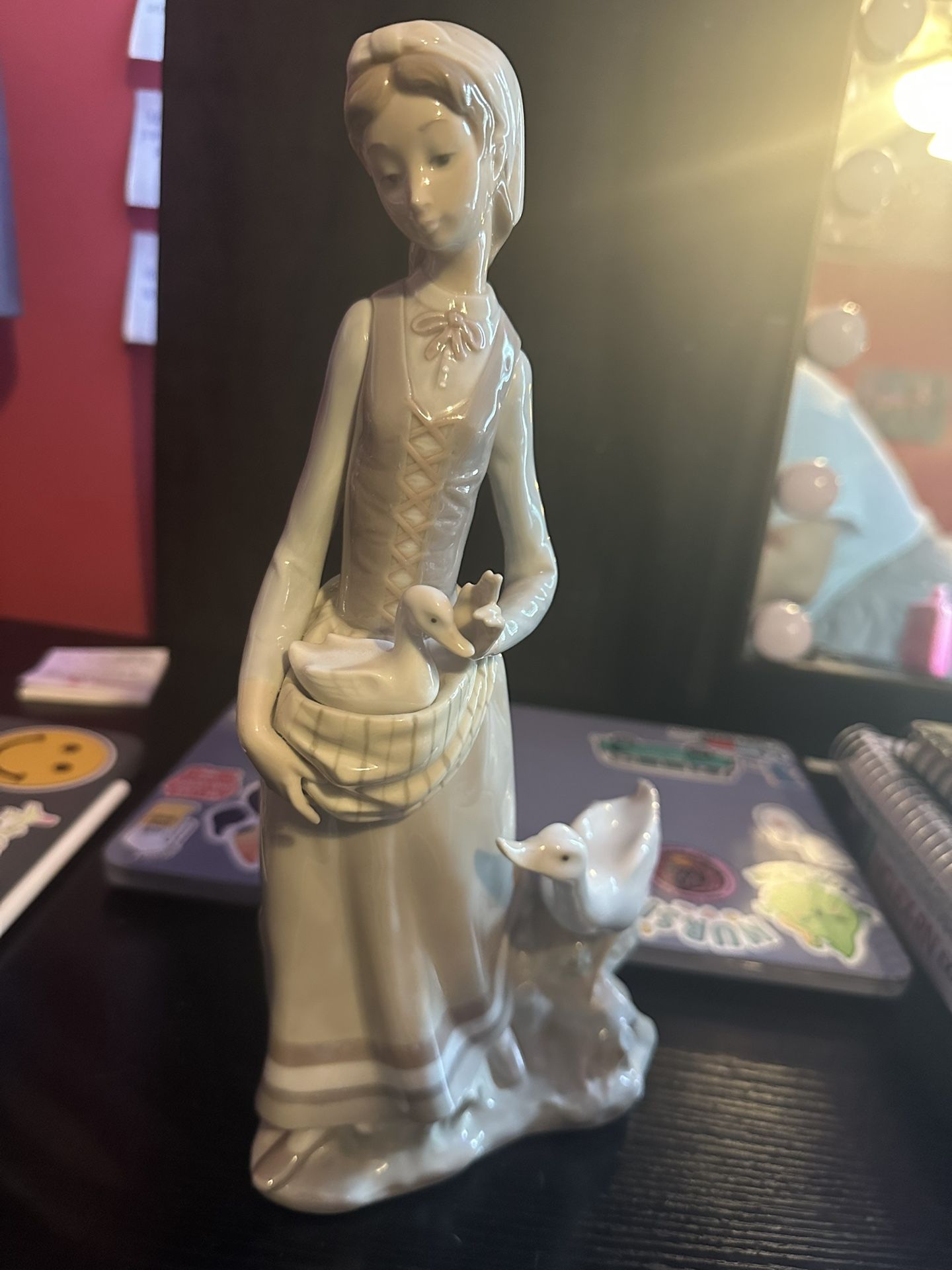 Girl With The Goose